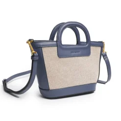 Sac Femme Porté Main et Bandoulière Mac Alyster Synonyme Marine MS-553-01
