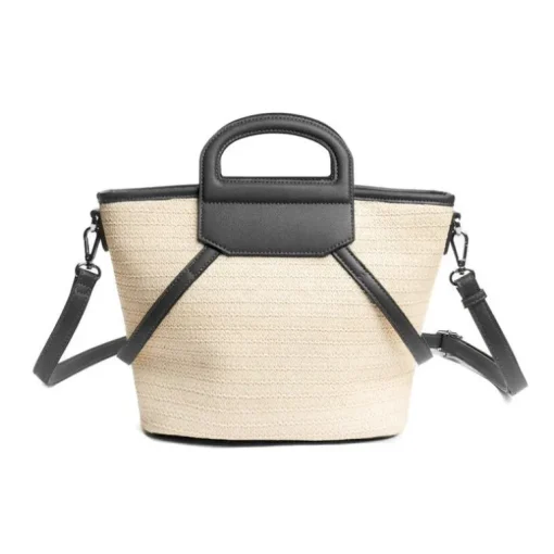 Sac Femme Porté Main et Bandoulière Mac Alyster Riviera Noir MP-55-402