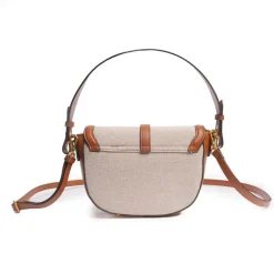 Sac Femme Porté Main et Badouillère Mac Alyster Synonyme Cognac MS-553-03