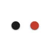 Simili Bague 16mm LES GEORGETTES Paillettes Noires Rouge
