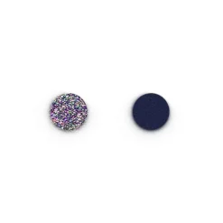 Simili Bague 16mm LES GEORGETTES Étincelles Bleu Pop