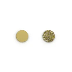 Simili Bague 16mm LES GEORGETTES Jaune Citronné Blé Doré