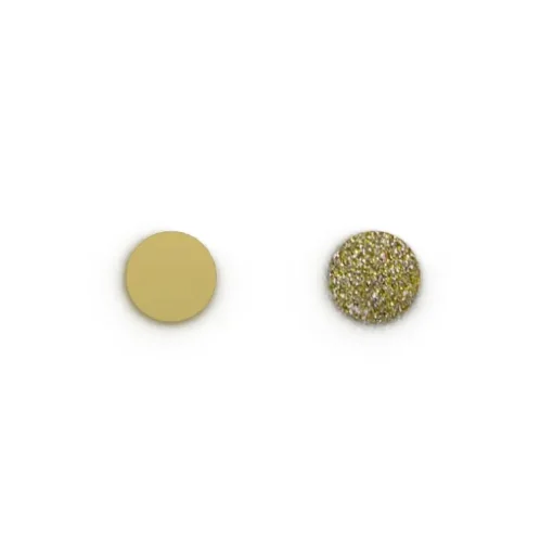 Simili Bague 16mm LES GEORGETTES Jaune Citronné Blé Doré